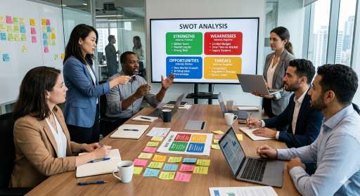 SWOT分析とは？意味や具体的なやり方を初心者向けにわかりやすく解説！