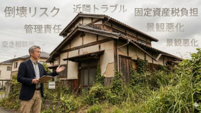 実家を放置するリスクとは？空き家対策の基本と行政書士によるスムーズな解決法－大阪・兵庫
